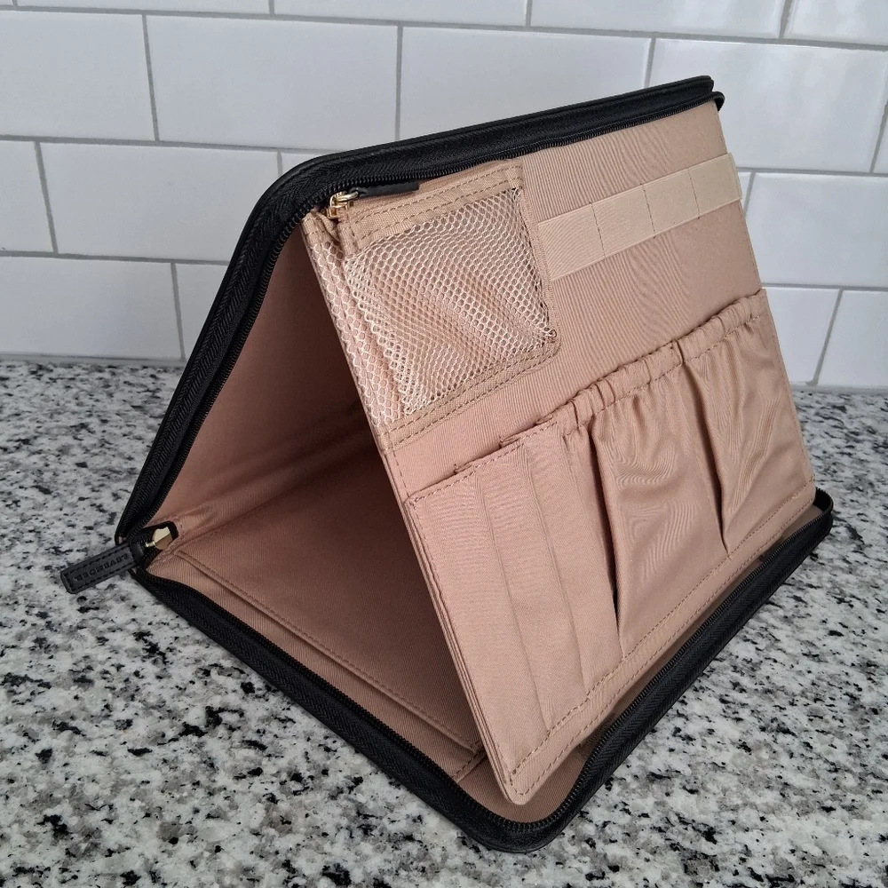Levenger Levtex Portable Office Folio Brown
